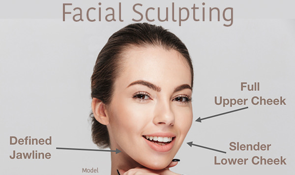 Facial Sculpting with buccal fat removal and cheek liposuction