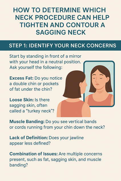 8 Steps to find the Right Solution for a Sagging Neck by Dr Thomas Sterry