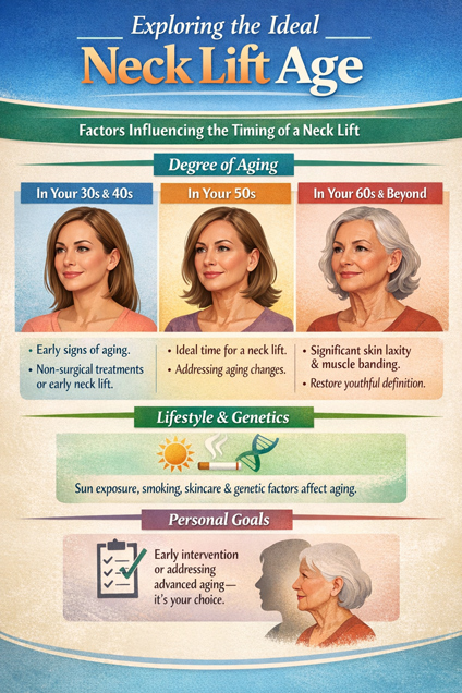 What Is the Best Age for a Neck Lift by Dr Thomas Sterry