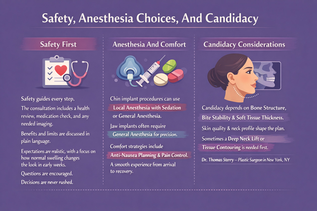 Chin Implant Vs Jaw Implant: Chin Contouring With Dr Thomas Sterry In New York, NY