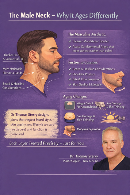 Male Neck Lift Options by Dr Thomas Sterry