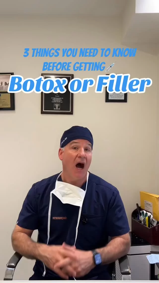 DO NOT GET BOTOX UNLESS YOU KNOW THESE 3 THINGS‼️ — Talk and discuss with your surgeon to make sure you are getting all the information before you get injected. If you are unsure, come see me at my office!🤍
#botox #filler #drsterry #plasticsurgerynyc #3things #volumizer #lipfiller #forheadwrinkles #masetterbotox #fillers💉 #botox