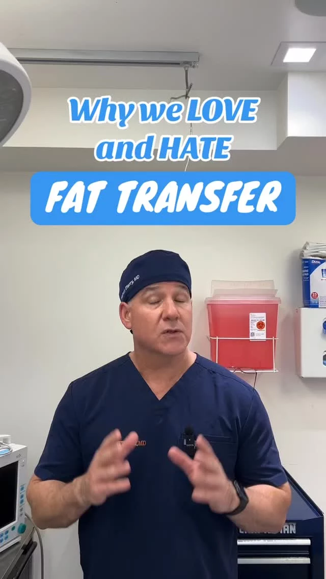 Fat transfer: HONESTLY I love it and hate it 😅
Here’s why…  #fattransfer #drsterry #loveit #fattransfertoface