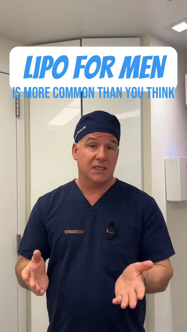 You’d be surprised how many men come into my office—and there’s zero shame in that. Taking care of yourself is for everyone!!👏 🧑‍⚕️ 
#liposuction #lipoformen #men #plasticsurgery #lipo #drsterry