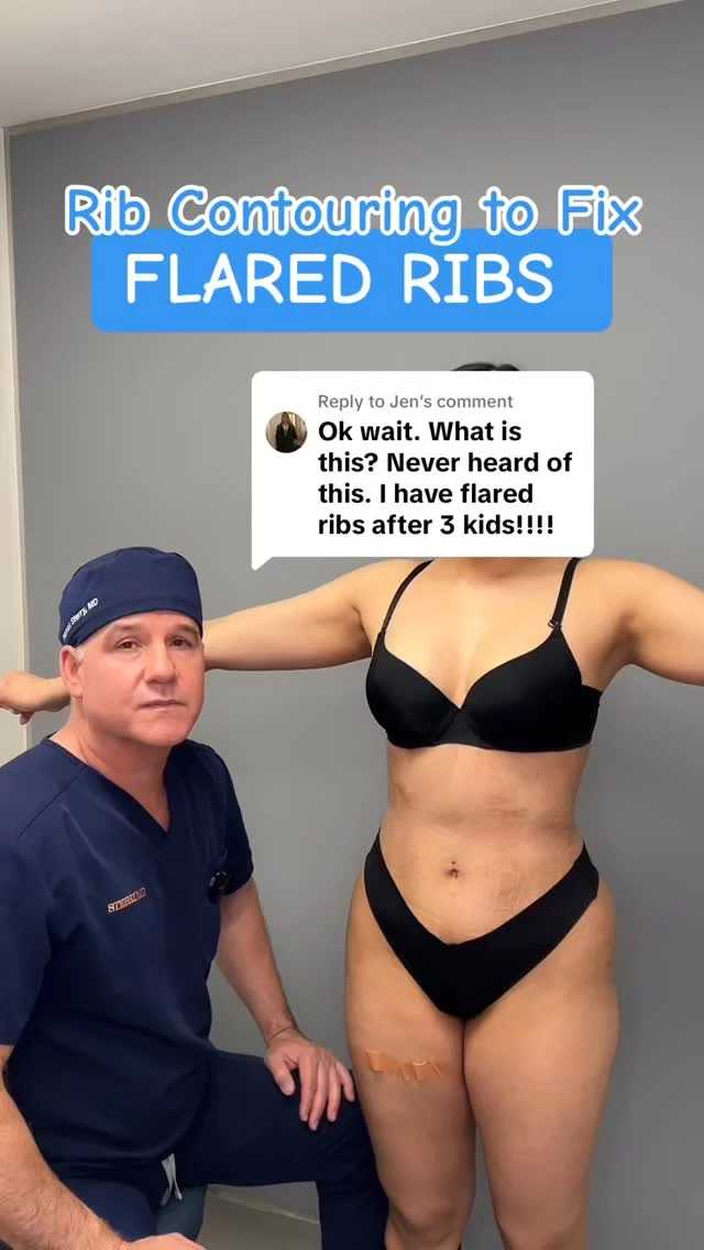 Contouring procedures are great for flared ribs — and no, you can’t fix this with just diet and exercise🫠
This is structural, not just stubborn fat‼️
#FlaredRibs #BodyContouring #RibContouring #DrSterry #realtalk