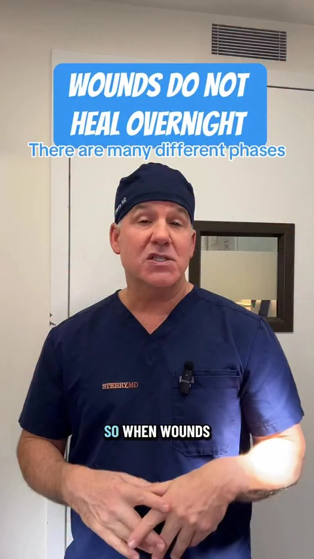 Healing happens in phases — and every stage matters. Knowing what’s normal helps you trust the process and stress less during recovery. Real healing takes time, consistency, and proper care😊 
#wounds #healing #realresults #nycplasticsurgeon #drsterry