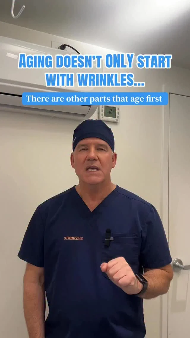 What ages you first isn’t what you think…

#drsterry #plasticsurgery #necklift #aging #wrinkles