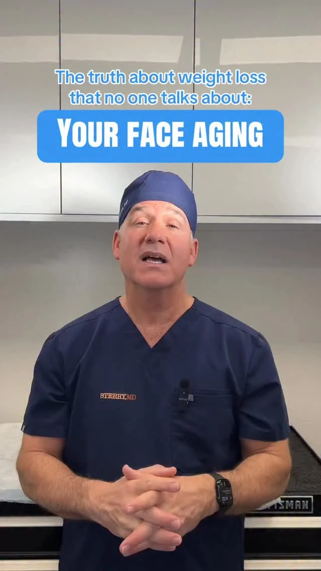 Weight loss can do amazing things for your health and confidence—but it can also change your face in ways people don’t expect!🤯

When you lose volume in the face, especially quickly, you’re not just losing fat… you’re losing structure. That can lead to hollowing, looser skin, and more visible lines.

The goal isn’t just smaller. It’s balanced, refreshed, and still you!🤍

#drsterry #plasticsurgery #refreshed #aging #face